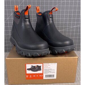 Grundens Deviation Men’s 6" Ankle Boot Sz. 10 US Anchor New 60015 Non-Insulated